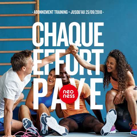 Nouvelle offre Training + : 1€ remboursé par entraînement en club