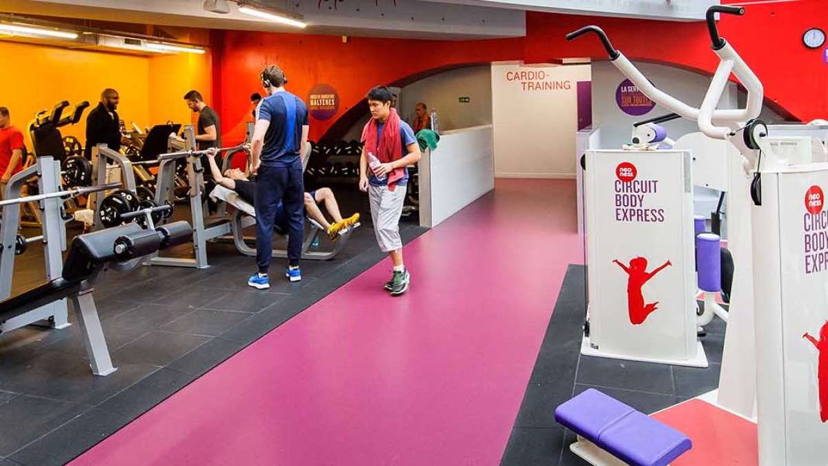 musculation salle de sport Paris Montparnasse,neoness
